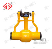 帶雙排放燃氣球閥